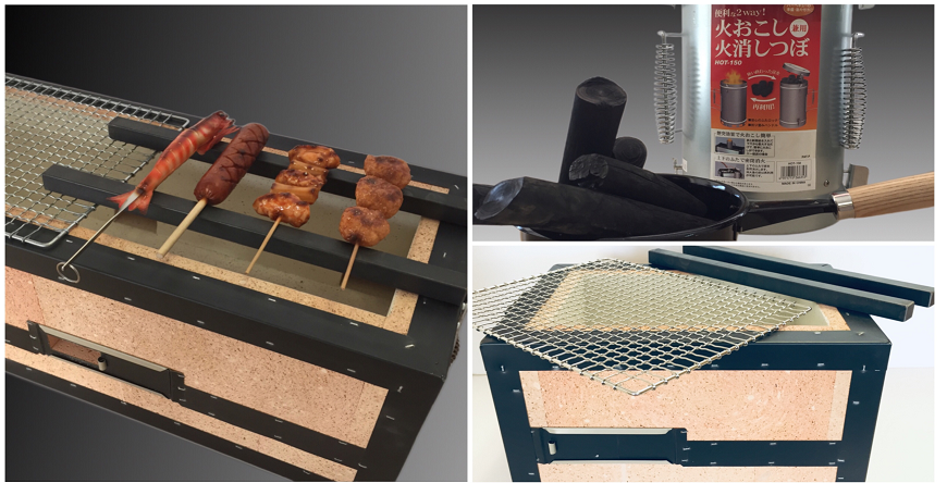 NEW CHARCOAL YAKITORI CHARCOAL GRILL