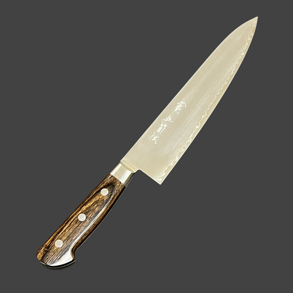 GOKADEN SUPER BLUE CHEF'S KNIFE & POWDER STEEL CHEF'S KNIFE 8.5"