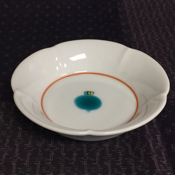 KUTANI WARE SAUCE DISHES-KABURA, SET OF 5