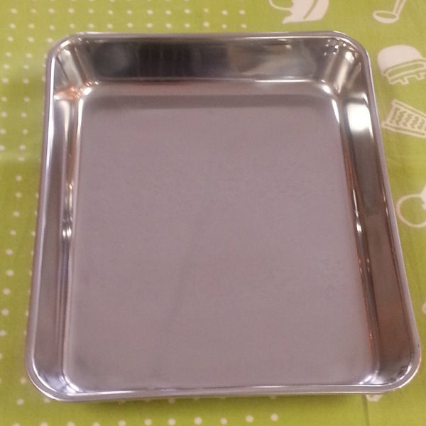 STAINLESS STEEL HEAVY DUTY TRAY WITH COOLING RACK