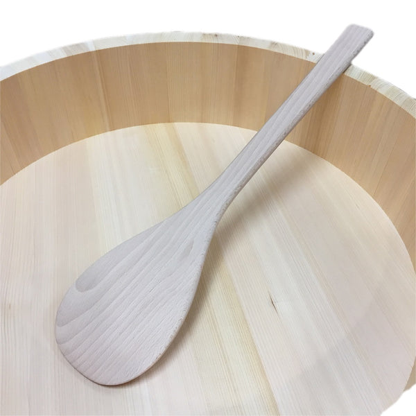 60cm HANDAI/HANGIRI JAPANESE WOODEN SUSHI OKE-SAWARA CYPRESS W/SPATULA FOR PROFESSIONAL