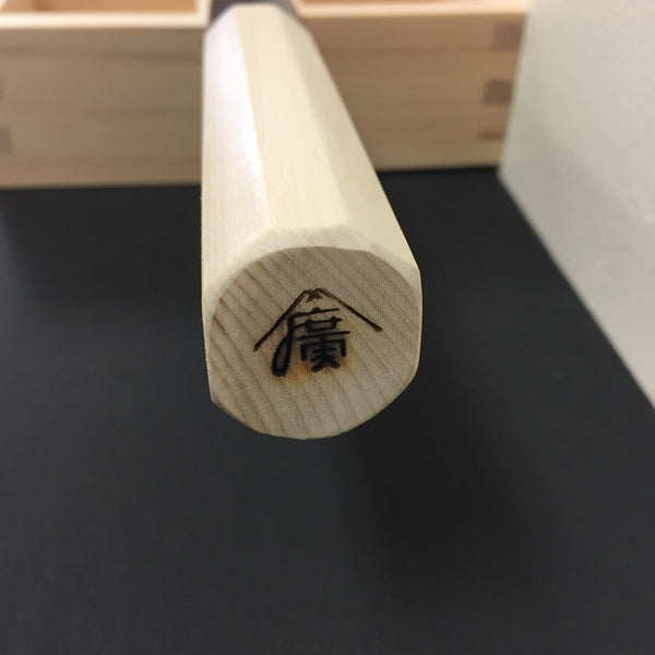 GOKADEN CARBON STEEL DEBA HOCHO - Yasuki White