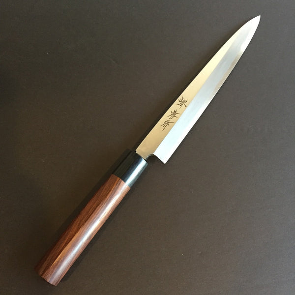 SAKAI TAKAYUKI YANAGI/SASHIMI KNIFE - KASUMITOGI SHITAN HANDLE