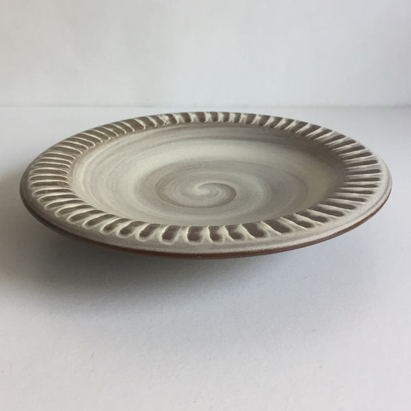 DESSERT AND APPETIZER PLATE - KOISHIWARA-YAKI-HAKEME/  小石原焼