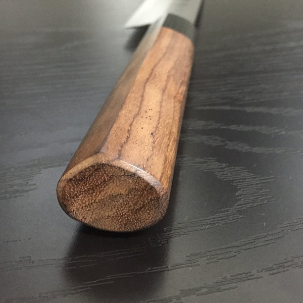 LEFT HANDED KASUMI TOGI YANAGI SASHIMI KNIFE /Sandalwood handle