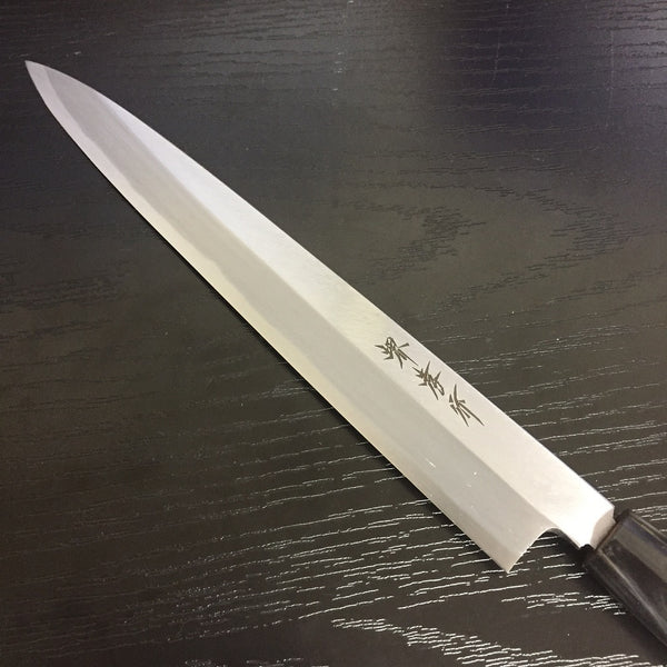 LEFT HANDED KASUMI TOGI YANAGI SASHIMI KNIFE /Sandalwood handle