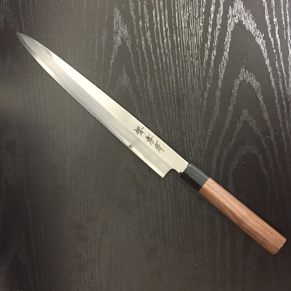 LEFT HANDED KASUMI TOGI YANAGI SASHIMI KNIFE /Sandalwood handle