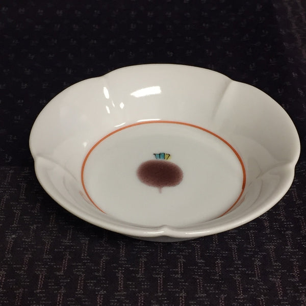 KUTANI WARE SAUCE DISHES-KABURA, SET OF 5