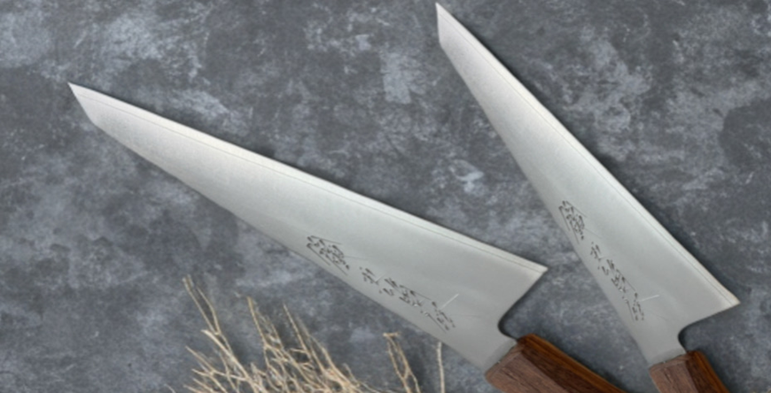 GOKADEN SILVER 3  SABAKI/HONESUKI KNIFE 7"/180mm
