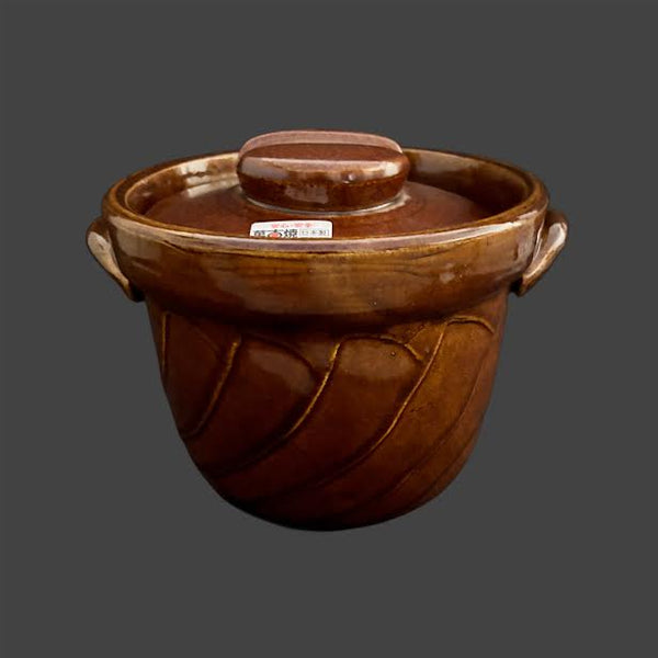 BANKO YAKI EARTHENWARE DONABE RICE COOKER