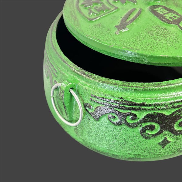 Cast Metal Charcoal Extinguisher: Safe Charcoal Reuse Vessel