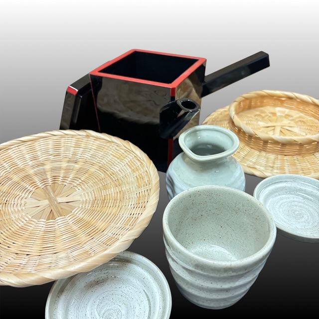 JAPANESE AUTHENTIC DELUXE SOBA / UDON NOODLE CHOKO SET of 2