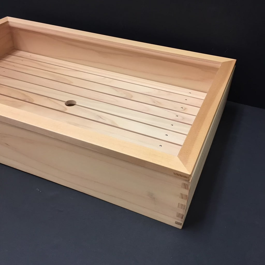 XL NETABAKO-SUSHI NETA CASE WITH ACRYLIC COVER – HITACHIYA USA