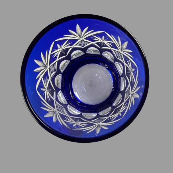 EDO DOUBLE KIRIKO CUT GLASS TUMBLER SET
