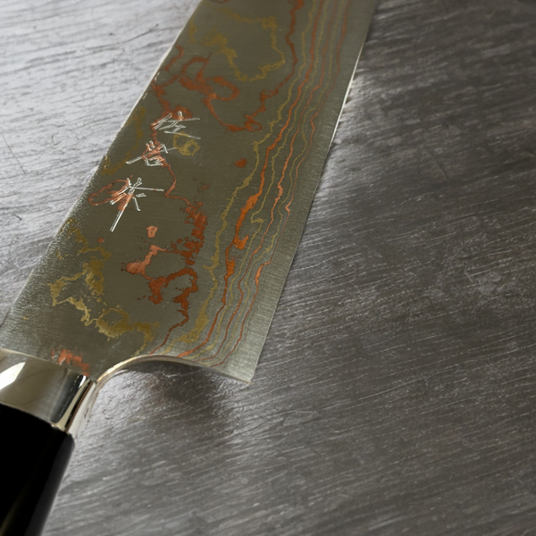 MAKIE-ART REINBOW DAMASCUS GYUTO 240mm