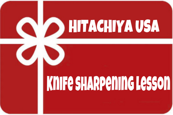 Knife sharpening lesson E-Gift Card