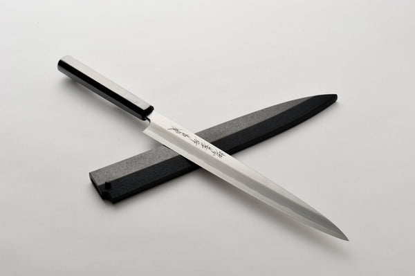 SAKAI TAKAYUKI BYAKKO YANAGI / SASHIMI KNIFE with Sheath