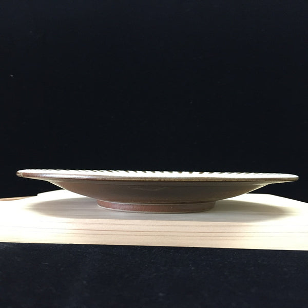 DESSERT AND APPETIZER PLATE - KOISHIWARA-YAKI-HAKEME/  小石原焼