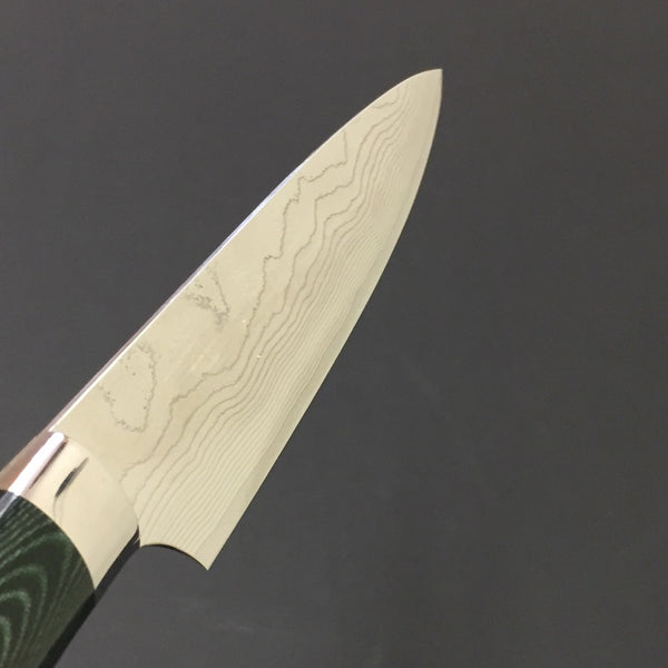 GOKADEN COLLECTABLE KNIFE - STAINLESS VG10 DAMASCUS PATTERN PETTY KNIFE