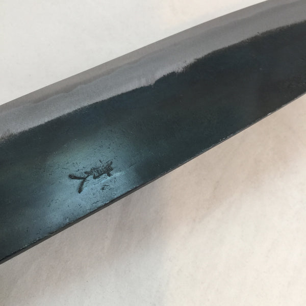 GOKADEN SANTOKU KNIFE 17cm / 6.7"  BLUE STEEL #2 KUROUCHI FINISH