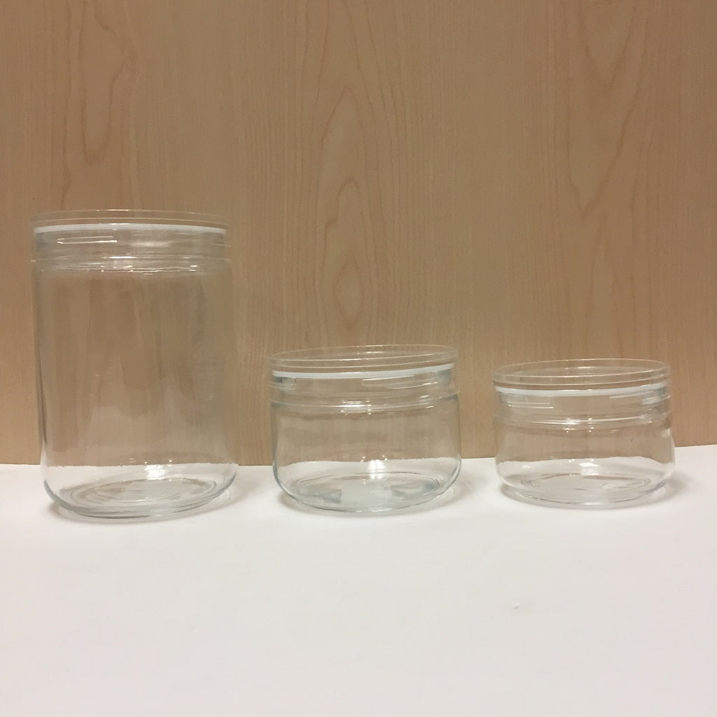 Cellarmate Charmy Clear Storage Jars — Short