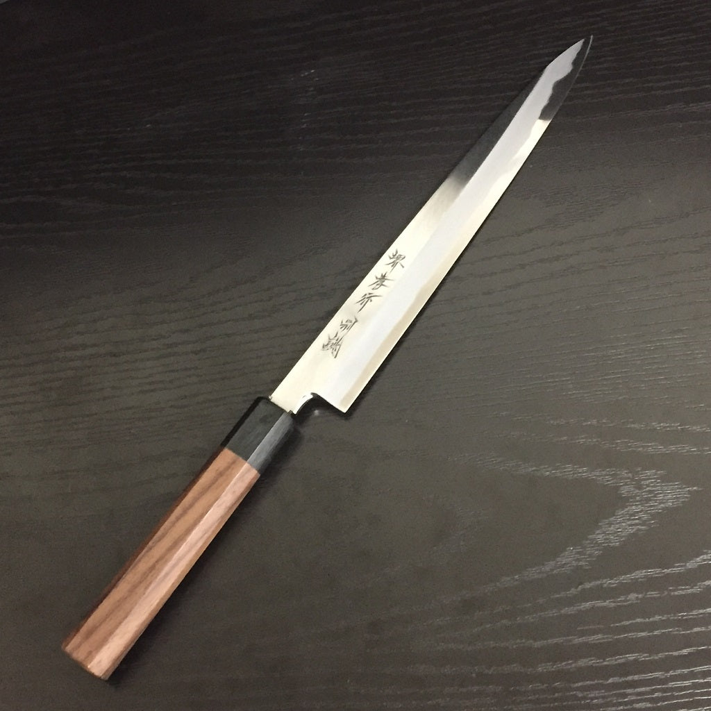 TOKUJOU SASHIMI KNIFE/YANAGI - SANDALEWOOD HANDLE/SHITAN