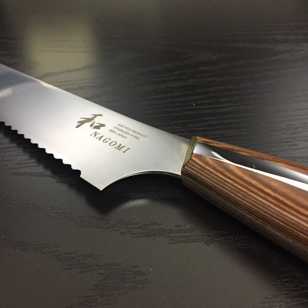 NAGOMI "WA" BREAD KNIFE 8" / 21cm