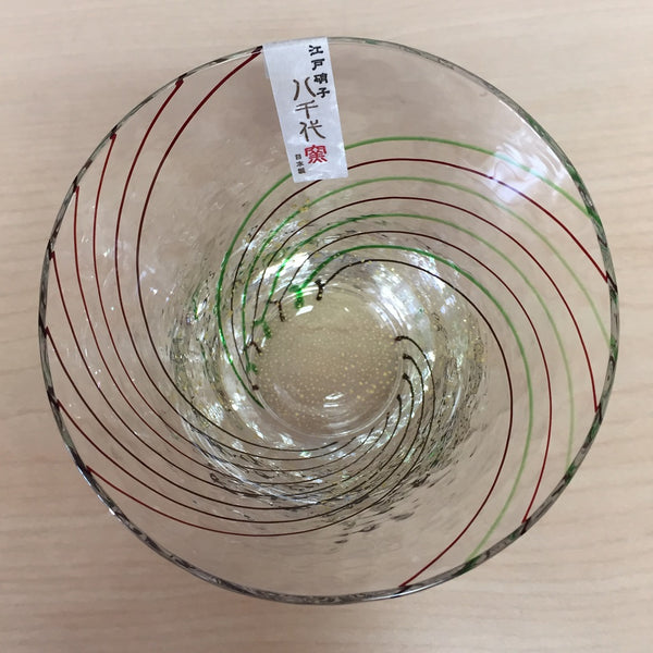 EDO GLASS - YACHIYO-GAMA-SETSUGETUKA / 江戸ガラス八千代窯-雪月花